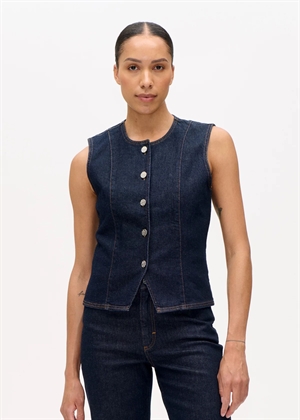 Mene top Dark Denim Wash Baum Und Pferdgarten 